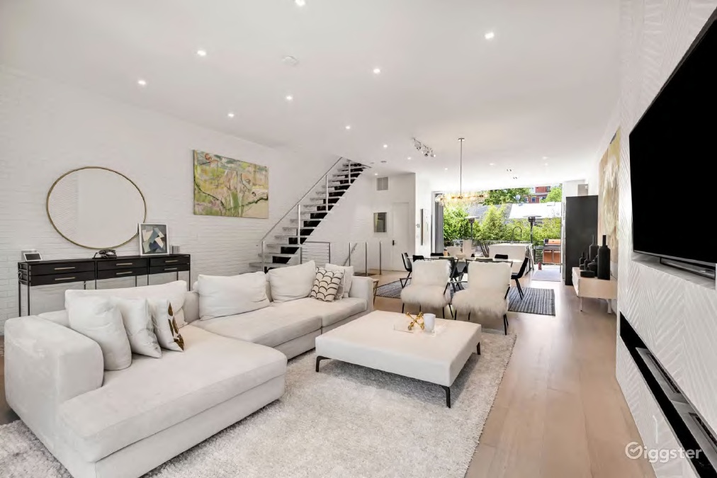 Alta Bishop interior — kitchen and living